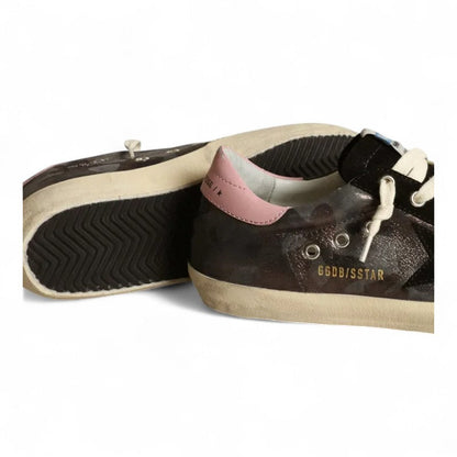 Golden Goose Super-Star LTD Metallic Camouflage Sneakers