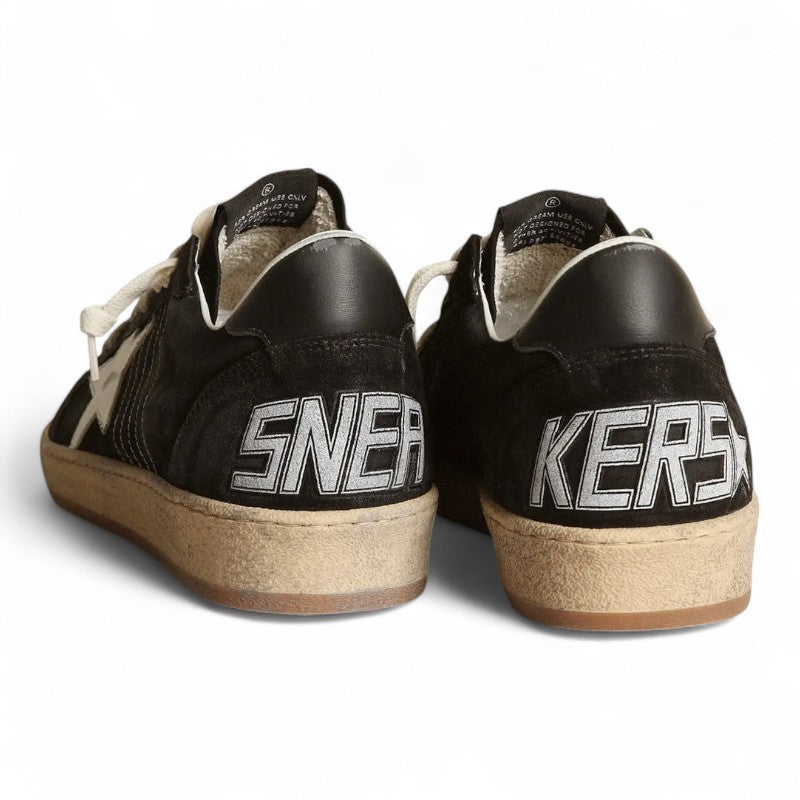 The Ball Star sneaker features white nappa leather with a white star and heel tab,