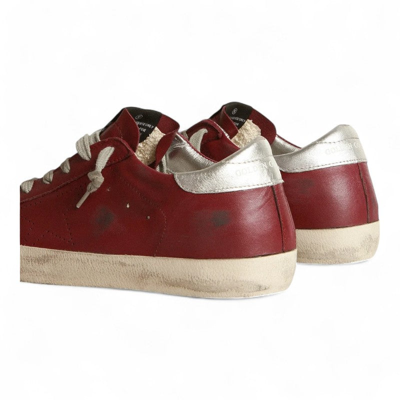 Superstar sneakers in nappa leather with perforated star