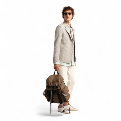 Golden Goose Super-Star White Leather Sneakers with Snake-Print Star