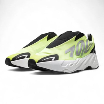 adidas Yeezy 700 MNVN Laceless Phosphor Sneakers