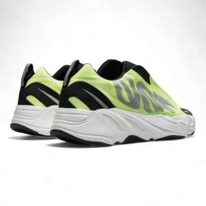 adidas Yeezy 700 MNVN Laceless Phosphor Sneakers